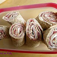 recette Wraps kiri et bacon