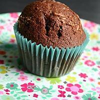 recette muffins choco coco noisette