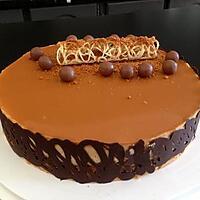 recette Entremet au caramel beurre salé