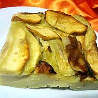 recette Flognarde aux pommes.