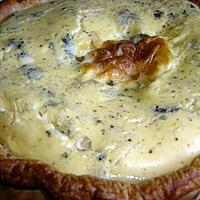 recette Tarte au roquefort