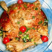 recette Poulet au paprika