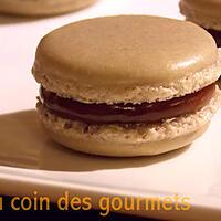 recette Macarons au caramel et sel de Guerande