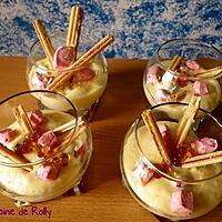 recette Verrines 100% framboise