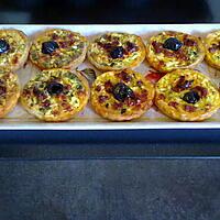 recette tartelettes courgettes chorizo