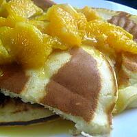 recette Pancakes hyper moelleux à la ricotta et orange