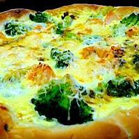 recette Quiche au saumon, brocolis et boursin