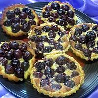 recette Tartelettes à la crème aux cerises.