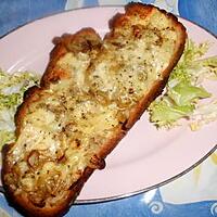 recette Tartine de st marcellin