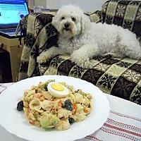 recette SALADE DE PÂTES "DU PORT"