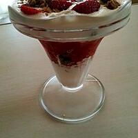 recette Fraises au mascarpone et spéculos