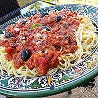 recette Spaghetti à la niçoise