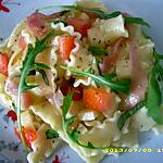 recette salade de lasagnette à la roquette