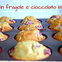 recette Muffins fraises et chocolat blanc