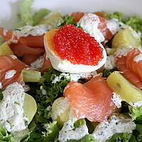 recette Ma salade " Nordique ''