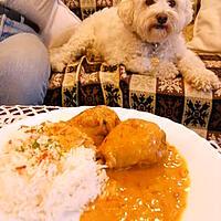 recette PILONS DE POULET AU LAIT DE COCO ET PAPRIKA