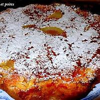 recette tarte chocolat et poires