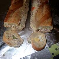 recette baguette garnie