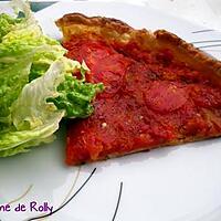 recette Tarte fine tomate basilic de Julie Andrieu