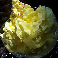 recette Chantilly coloré