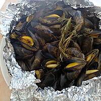 recette moules au barbecue