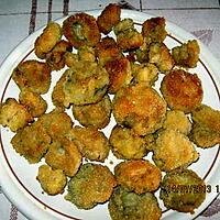recette Funghi croccanti - champignons croquants- recette de mon époux