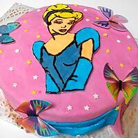 recette gâteau anniversaire Cendrillon