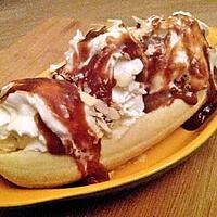 recette Banana split au carambars