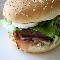 recette Hamburger au chèvre