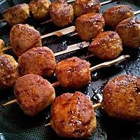 recette Brochettes japonnaises au poulet