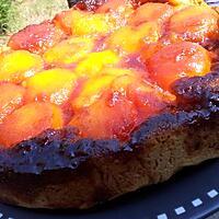 recette Tarte tatin aux peches