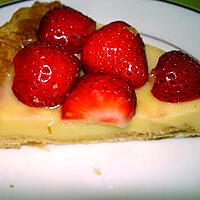 recette tarte aux fraises