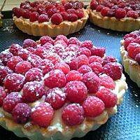 recette Tartelettes a la framboise