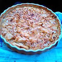 recette Tarte aux pommes et amandes simple et rapide