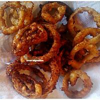 recette Onion Rings "Anneaux d'oignons frits"