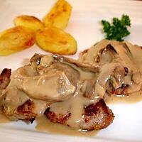 recette Filet mignon de porc sauce champignon bolet