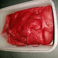 recette sorbet framboise