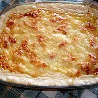 recette Gratin de choux fleur au comté et dés de jambon