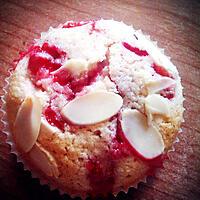 recette Muffins Fraise & Amandes