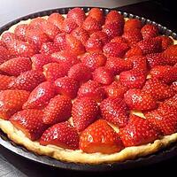 recette tarte aux fraise