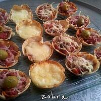 recette tortilla facon mini pizza