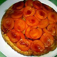 recette Tatin aux abricots.