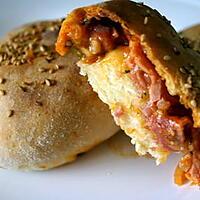 recette Buns "Pizza"