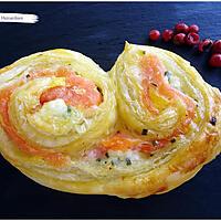 recette Palmiers au saumon