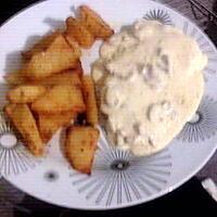recette escalope à la crème fraîche