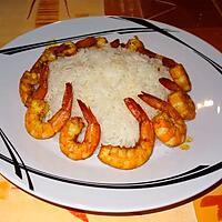 recette Crevettes au curry