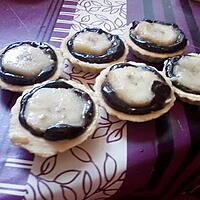 recette mini tartelette chocolat banane