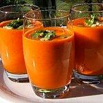 recette Crème aux poivrons et gingembre