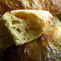 recette Petits pains sans petrissage