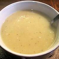 recette Soupe au pâtisson et  pommes de terre.